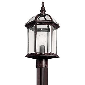Kichler Lighting Barrie 1 - Light Post Light in  Tannery Bronze - 1 of 1