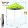 EAGLE PEAK 5x5ft Easy Setup Pop Up Canopy Folding Tent Sun Shelter UV50+ - 3 of 4
