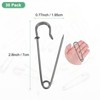 Unique Bargains Durable Sewing Upholstery Spring Lock Blanket Bulk Large Safety Pins 30 Pcs - 3 of 4