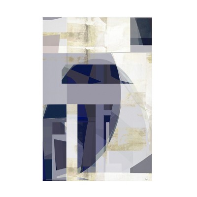Trademark Fine Art - Lori Dubois Indigo Moon 3 Canvas Art