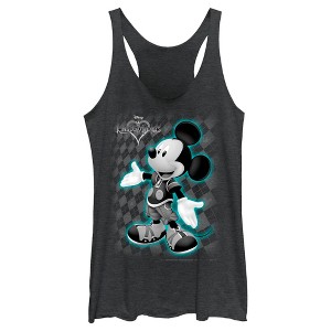 Women's Kingdom Hearts 1 King Mickey Racerback Tank Top - 1 of 4