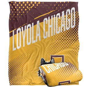 Loyola University Chicago Fan Zone Silky Touch Super Soft Throw Blanket 50x60 - 1 of 4
