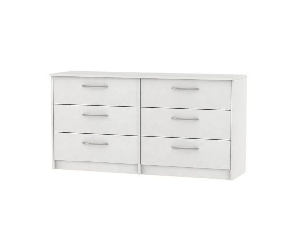 Addison 6 Drawer Dresser Off-White - Loft 607