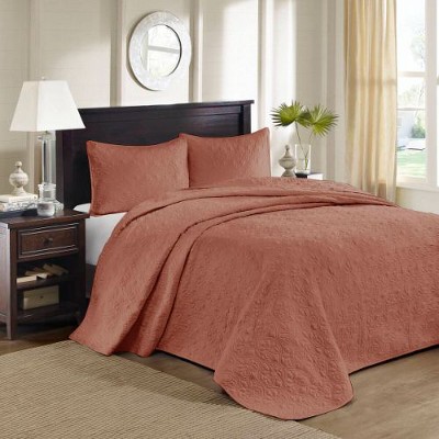 Sapphtopaz 3-Piece Reversible Quilt Set, Cottage-Inspired Stitch Pattern Sheet Set, Bedding Comforter Set for Women, Men, Kids & Teens