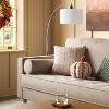 Block Print Shaped Pumpkin Throw Pillow - Threshold™ - 2 of 3