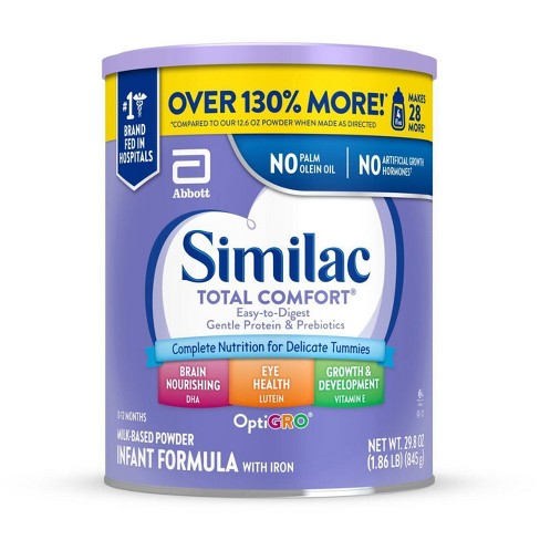 Similac Total Comfort Formula Powder - 29.8oz : Target