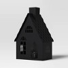 5.5" Small Metal House Decorative Sculpture - Hyde and EEK! Boutique™ Black - 3 of 3