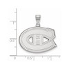 Black Bow Jewelry 10k White Gold Montreal Canadiens NHL Large Pendant - 2 of 3