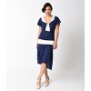 Unique Vintage Women's Wilshire Flapper Day Dress - 4 of 4