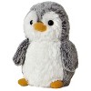 Aurora Small Mini PomPom Penguin Playful Stuffed Animal Gray 6" - 2 of 4