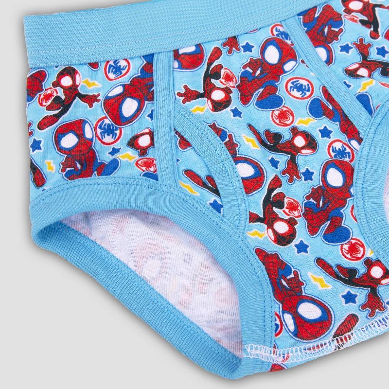 Toddler Boys' Marvel Spider-Man 7pk Underwear, 4 of 7