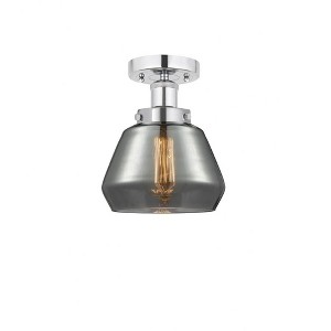 Fulton - 1 Light Semi-Flush Mount In Industrial Style-8.25 Inches Tall and 6.5 Inches Wide - 1 of 1