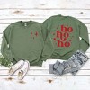 Simply Sage Market Women's Graphic Sweatshirt Whimsical Ho Ho Ho Front and Back - 3 of 4