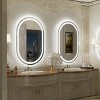 pmir Super Bright 192 LEDs/m LED Lighted Anti-Fog Tempered Glass Irregular Bathroom/Vanity Mirror with ETL & 3-Year Warranty - 3 of 4