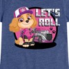 Girls' - Paw Patrol - Skye Let's Roll Fitted Short Sleeve Graphic T-Shirt - 2 of 4
