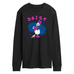 Men's - Disney - Drippin Daisy Long Sleeve Graphic T-Shirt - 1 of 4