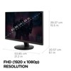 ViewSonic VX2416A 24 Inch 1080p 1ms 120Hz IPS Gaming Monitor with Eye Care, USB C, HDMI 1.4, and DisplayPort Inputs - 4 of 4