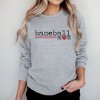 Simply Sage Market Women's Graphic Sweatshirt Baseball Mom Colorful - 2 of 3