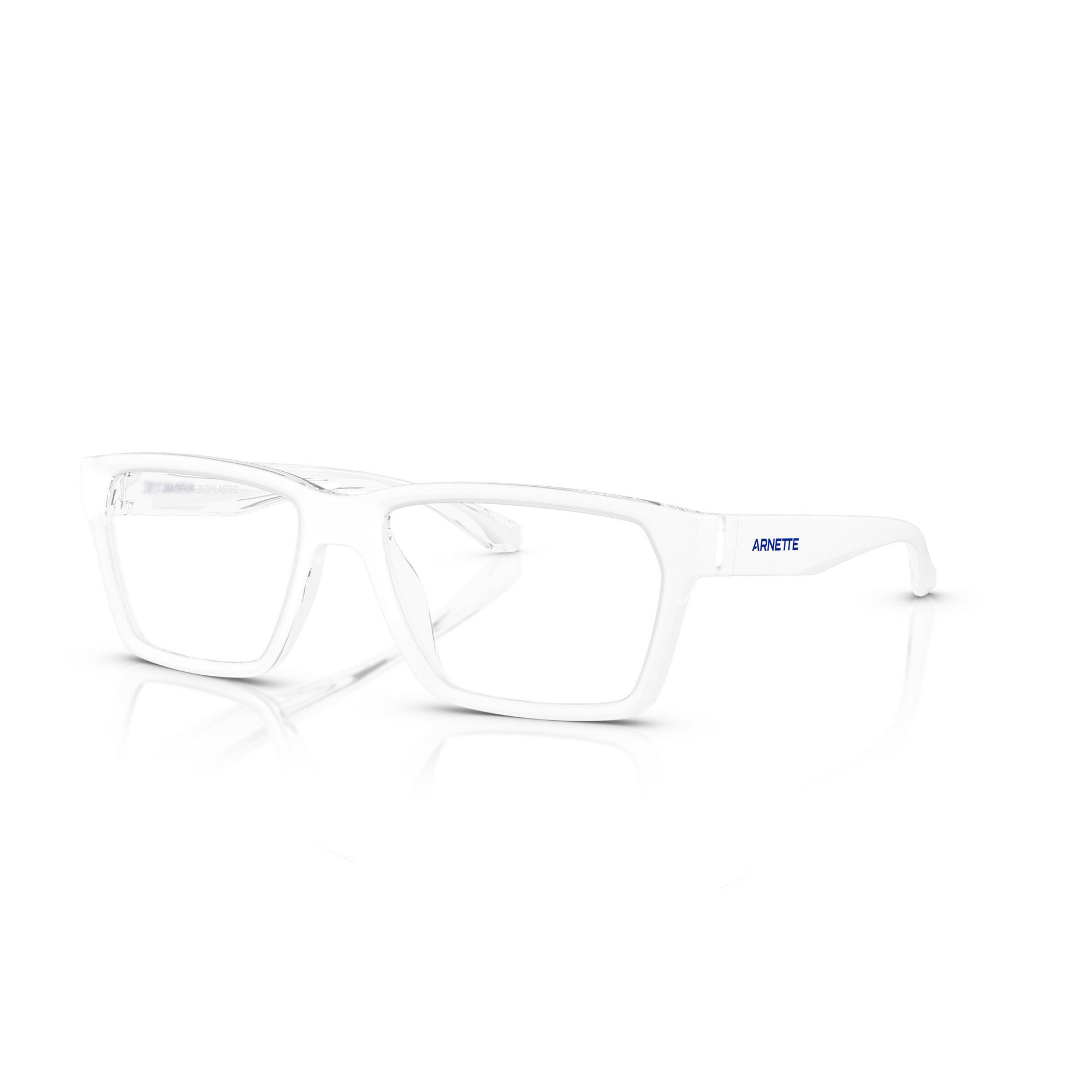 Arnette AN7257U 55mm Man Rectangle Sunglasses Demo Lens Lens