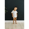 Kids Ronnie Short Sleeve Tee Cargo Short Set - Olive + Scout - 4 of 4