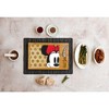 Toscana Disney Minnie Mouse Icon Glass Top Cutting Board and Knife Set - 3 of 4