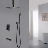CASAINC 12'' Ceiling Mounted Shower System with Handheld Sprayer and Tub Faucet - 2 of 4