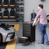 Mlezan 5-Drawer Tool Cabinet: Rolling on Wheels, Locking Keys, Heavy-Duty Metal Storage for Garage, Warehouse, or Workshop. Durable and Mobile. - 2 of 4