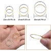 Circle Earring Hoops Supply - 80Pcs Mixed Sizes & Colors for DIY Jewelry Crafting and Design - 3 of 4
