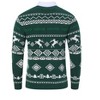 Men's Christmas Sweater, Crew Neck Knitted Pullover with Reindeer & Holiday Patterns, Festive Xmas Party Jumper for Winter - 4 of 4