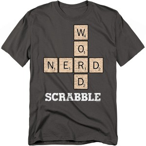 Scrabble Word Nerd Adult T-Shirt - 1 of 4