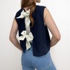 Anna-Kaci Women's Sleeveless Knit Vest with Back Bow Tie Accents and Open Back Detail - 3 of 4
