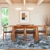 Area Rug Machine Washable Boho Carpet Non Slip Abstract Vintage Indoor - 3 of 4