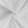 Habitat 100% Polyester Daphne Sheer Grommet Faux Linen Solid Curtain Panel White - 3 of 4