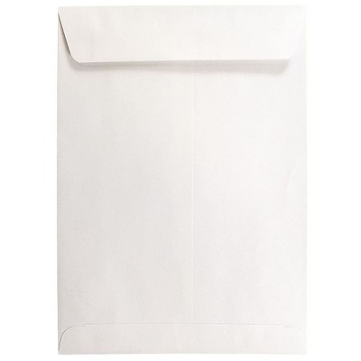 JAM Paper 7.5 x 10.5 Open End Catalog Envelopes White Bulk 500/Box 4120I