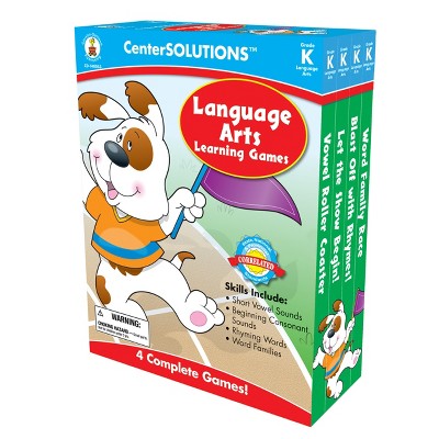 Carson Dellosa Education Language Arts Learning Games Board Game, Grade K (134 pieces)