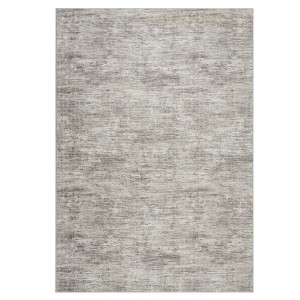 Washable Modern Solid Living Room Rugs, Abstract Indoor Contemporary Floor Carpet for Bedroom Dining Room - 1 of 4