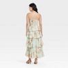 Women's Tiered Ruffle Maxi A-Line Dress - A New Day™ - 2 of 3