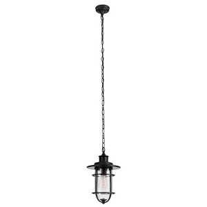 Globe Electric Turner Matte Black 1 lights Pendant Light - 1 of 4