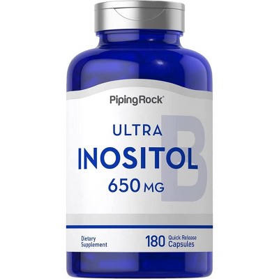 Piping Rock Inositol 650 mg | 180 Capsules