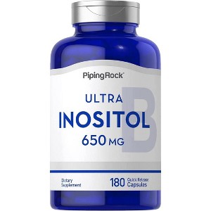 Piping Rock Inositol 650 mg | 180 Capsules - 1 of 1