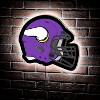 Evergreen Ultra-Thin Edgelight LED Wall Decor, Helmet, Minnesota Vikings- 19.5 x 15 Inches Made In USA - 2 of 4