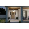 Urban Ambiance Luxury Farmhouse Outdoor Chandelier,  18.875"H x 17.75"W,  Galvanized Steel Finish, UHP1251 - 2 of 4