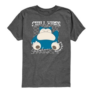 Boys' - Pokémon - Snorlax Chill Vibes Short Sleeve Graphic T-Shirt - 1 of 4