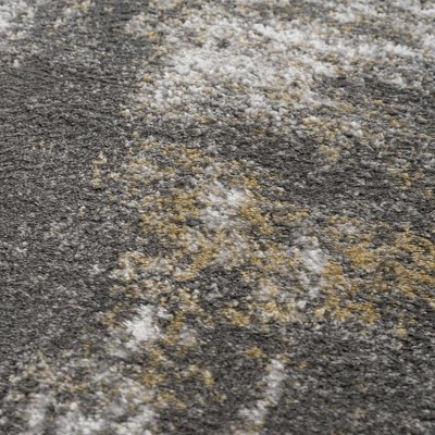 light gray, medium gray, off white, rust