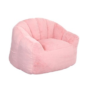 Dexmalle High-Density Foam Bean Bag Chair,Living Room/Bedroom,Pink - 1 of 4