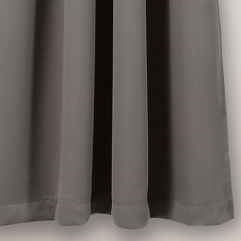 Set of 2 Insulated Grommet Top Blackout Curtain Panels - Lush Décor, 5 of 18