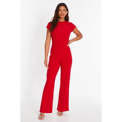 Scuba Crepe High Neck Palazzo Jumpsuit : Scuba Crepe High Neck Palazzo ...