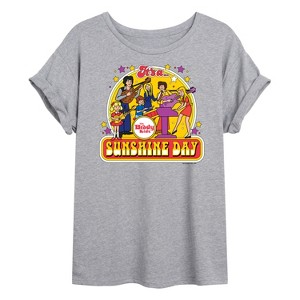 Women's - The Brady Bunch - The Brady Kids Oversized Graphic T-Shirt - 1 of 4