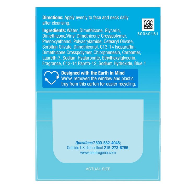 Neutrogena Hydro Boost Water Gel Face Moisturizer for Normal to Oily Skin - 1.7oz: Contains Hyaluronic Acid, Paraben-Free, Aluminum-Free, 2 of 8