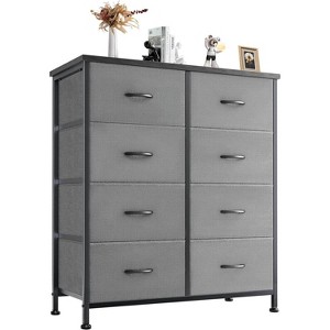 My Depot Bedroom Dresser with 8 Fabric Drawers for Clothing, Wardrobe, Children's Room - 1 of 4